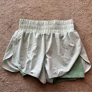 Balance Athletica green shorts